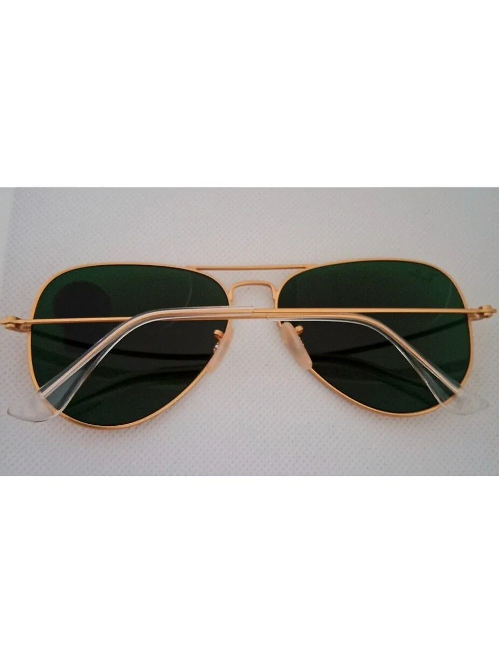 NEW Ray Ban RB3025 58mm Aviator Fire Orange Lens Gold Frame Sunglasses